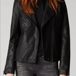 Blank NYC vegan leather jacket